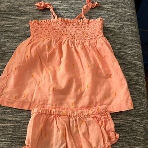 Nordstrom baby shirt with underwear